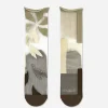 Tomfoolery Brown & Gold Leaf Tulle Socks Clearance