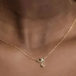 Tomfoolery Brown Eye Teardrop Necklace Hot