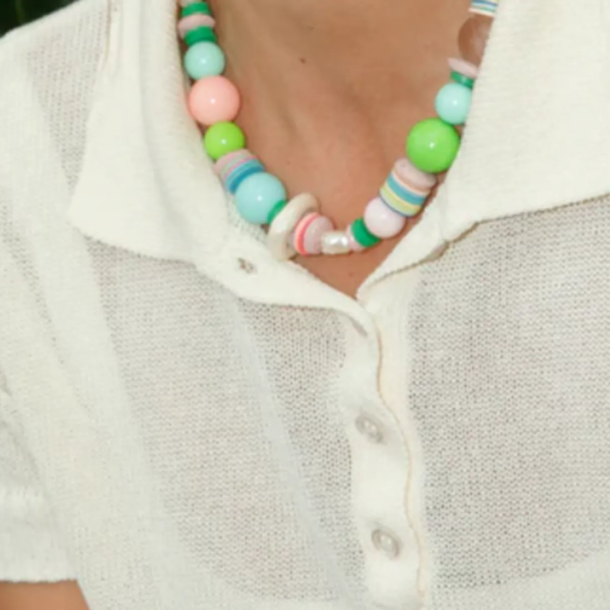 Tomfoolery Candy Beaded Necklace Outlet