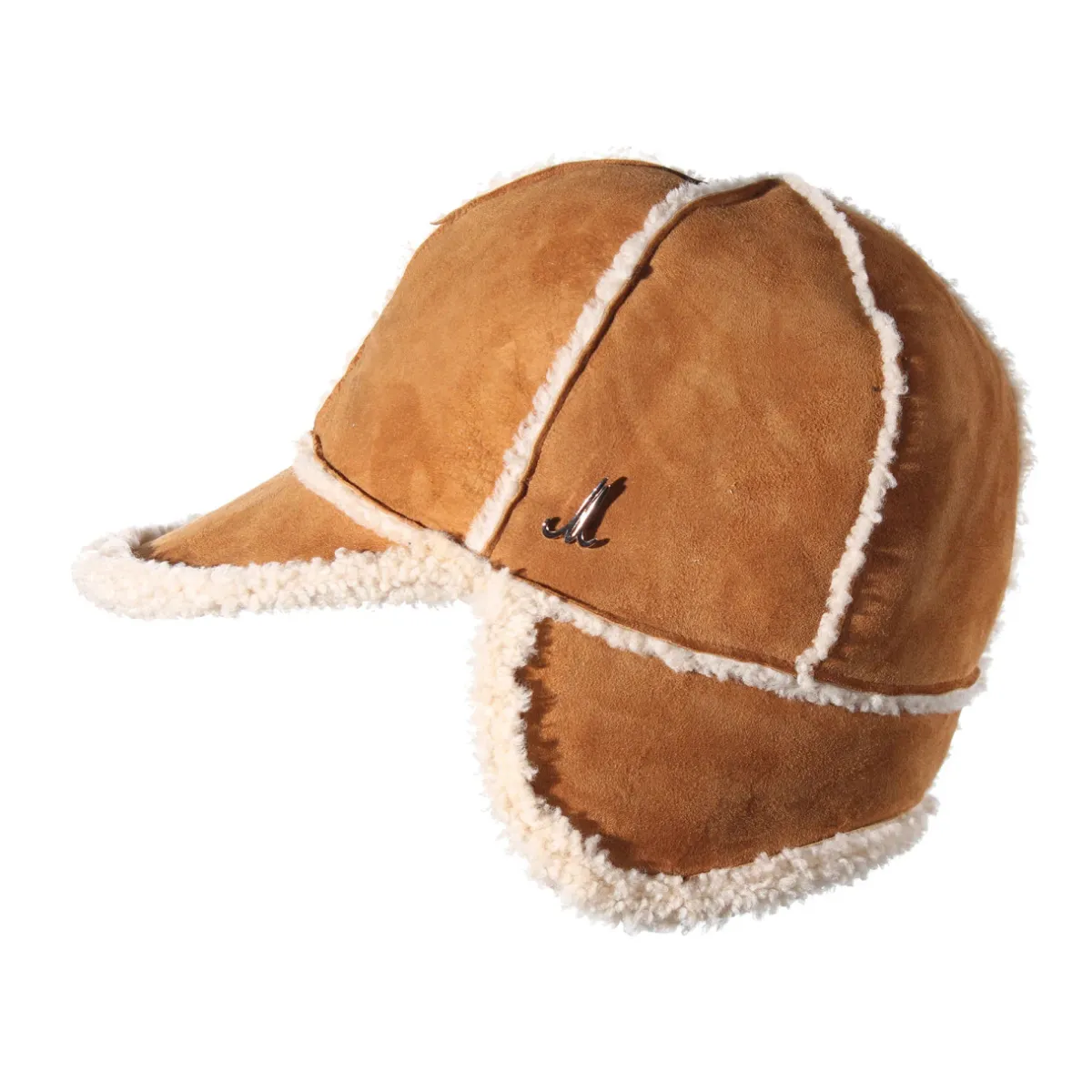 Tomfoolery Cap in Camel Lambskin Best