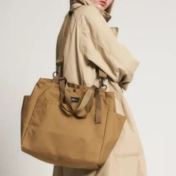 Tomfoolery Carry-All Beach Bag in Khaki New