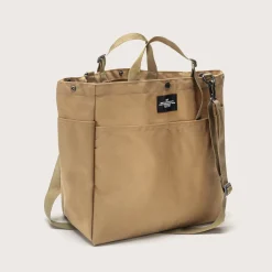 Tomfoolery Carry-All Beach Bag in Khaki New