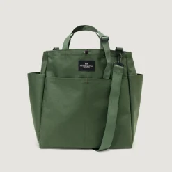 Tomfoolery Carry-All Beach Bag in Olive Clearance