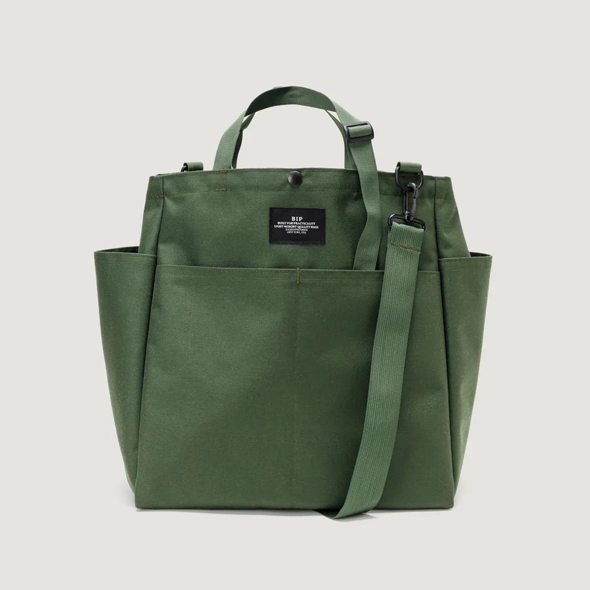 Tomfoolery Carry-All Beach Bag in Olive Clearance