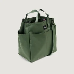 Tomfoolery Carry-All Beach Bag in Olive Clearance