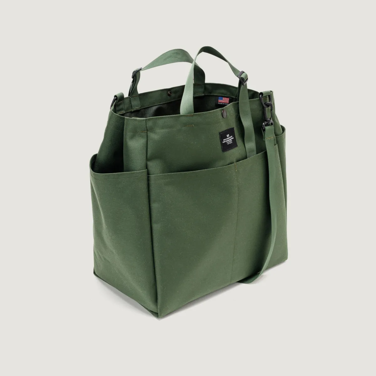 Tomfoolery Carry-All Beach Bag in Olive Clearance