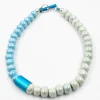 Tomfoolery Ceramic Beaded Necklace Sky Blue Best