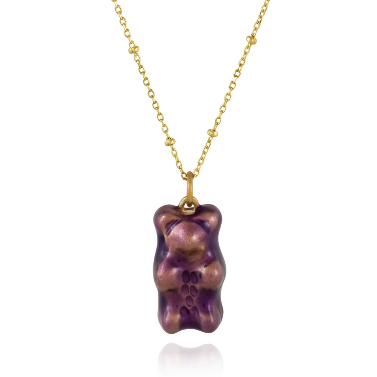 Tomfoolery Chain Gummy Bear Necklaces Sale