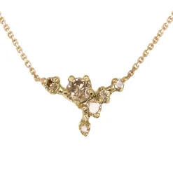 Tomfoolery Champagne Diamond Antheia Necklace Sale