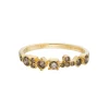 Tomfoolery Champagne Diamond Geometric Cluster Ring Best