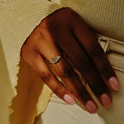 Tomfoolery Champagne Empire Five Step Diamond Ring Online