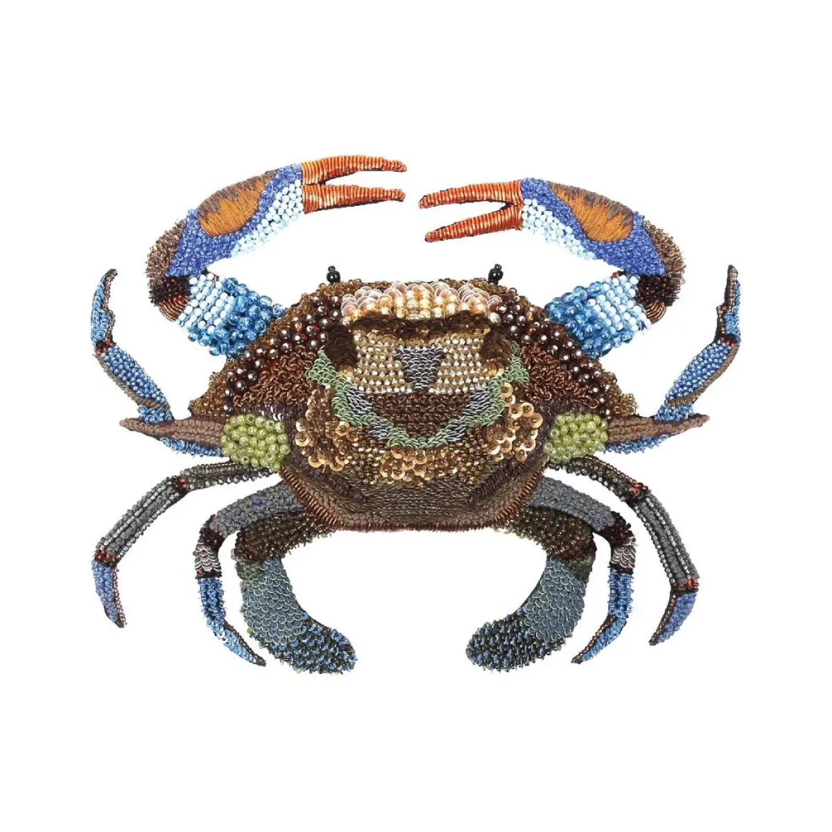 Tomfoolery Chesapeake Crab Beaded Art Object Online