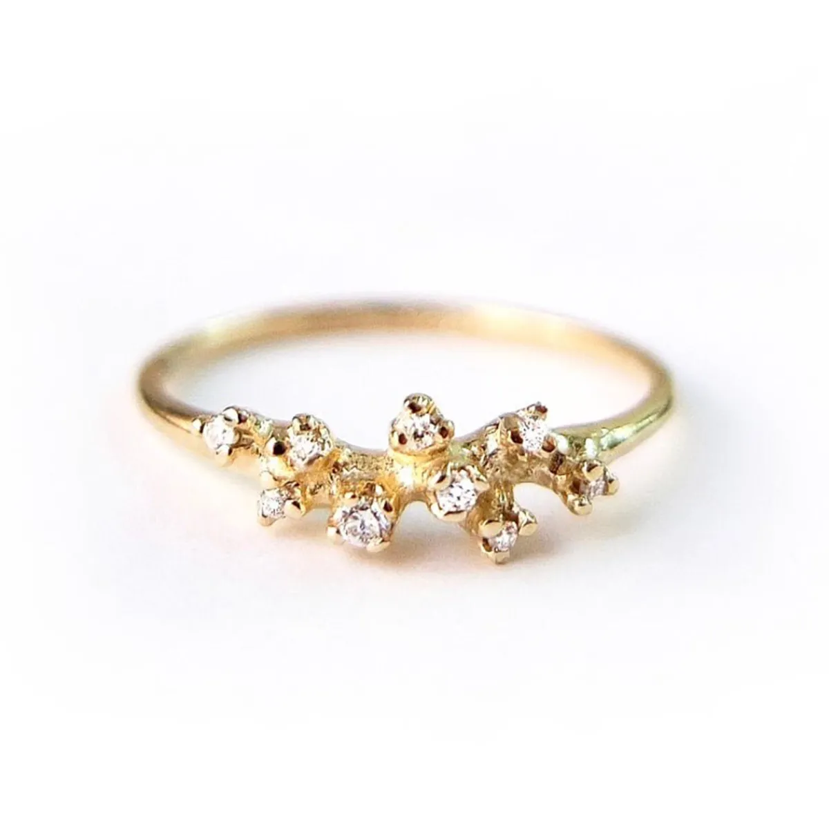 Tomfoolery Classic Diamond Cluster Ring Best