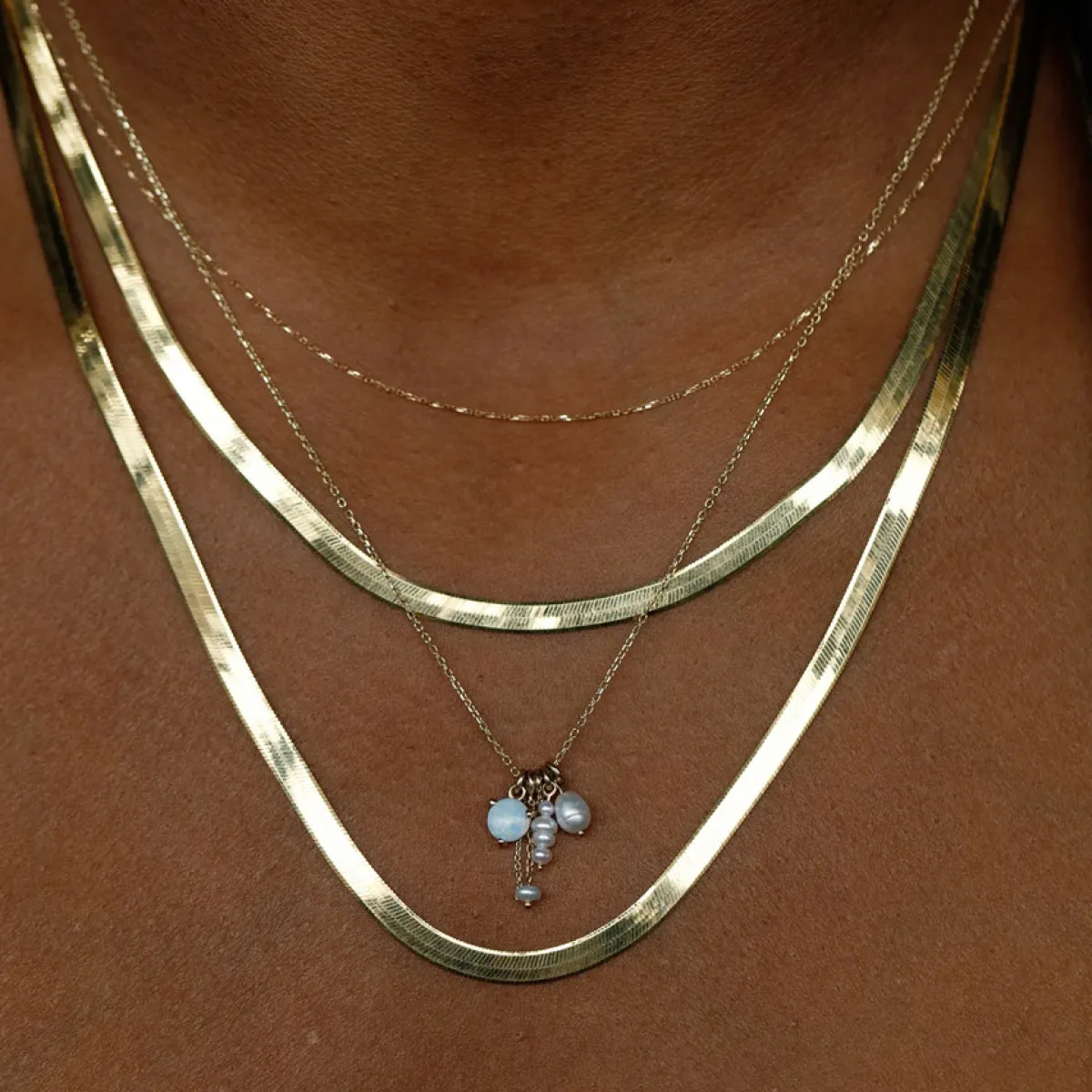 Tomfoolery Cluster Necklace Clearance