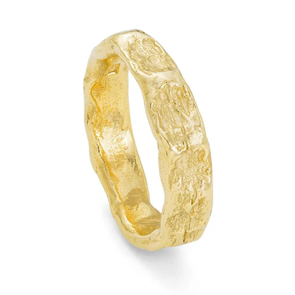 Tomfoolery Cockle Medium Gold Band Discount
