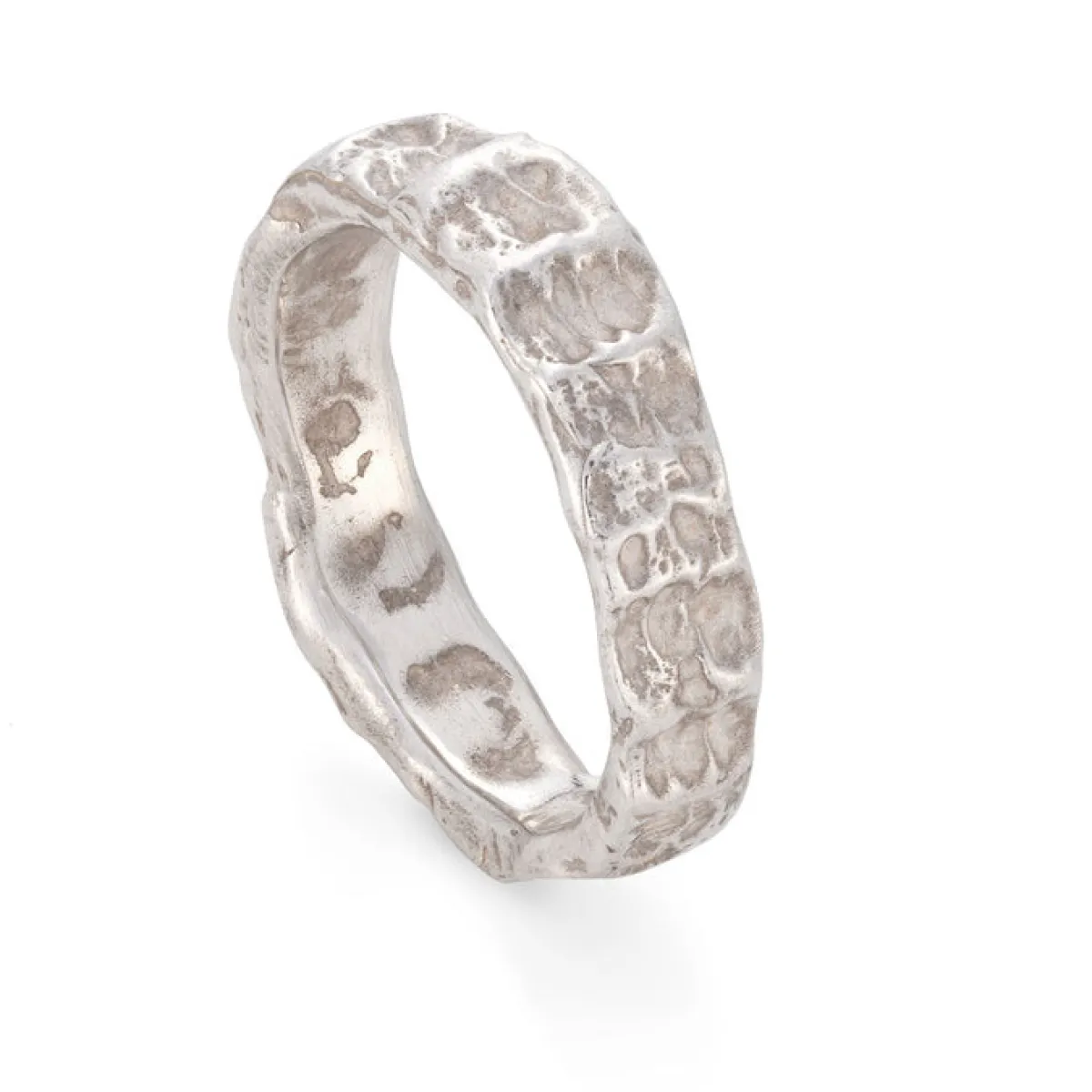 Tomfoolery Cockle Medium Silver Ring Sale