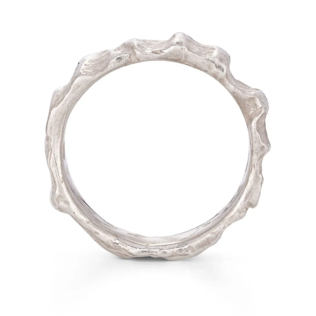 Tomfoolery Cockle Medium Silver Ring Sale