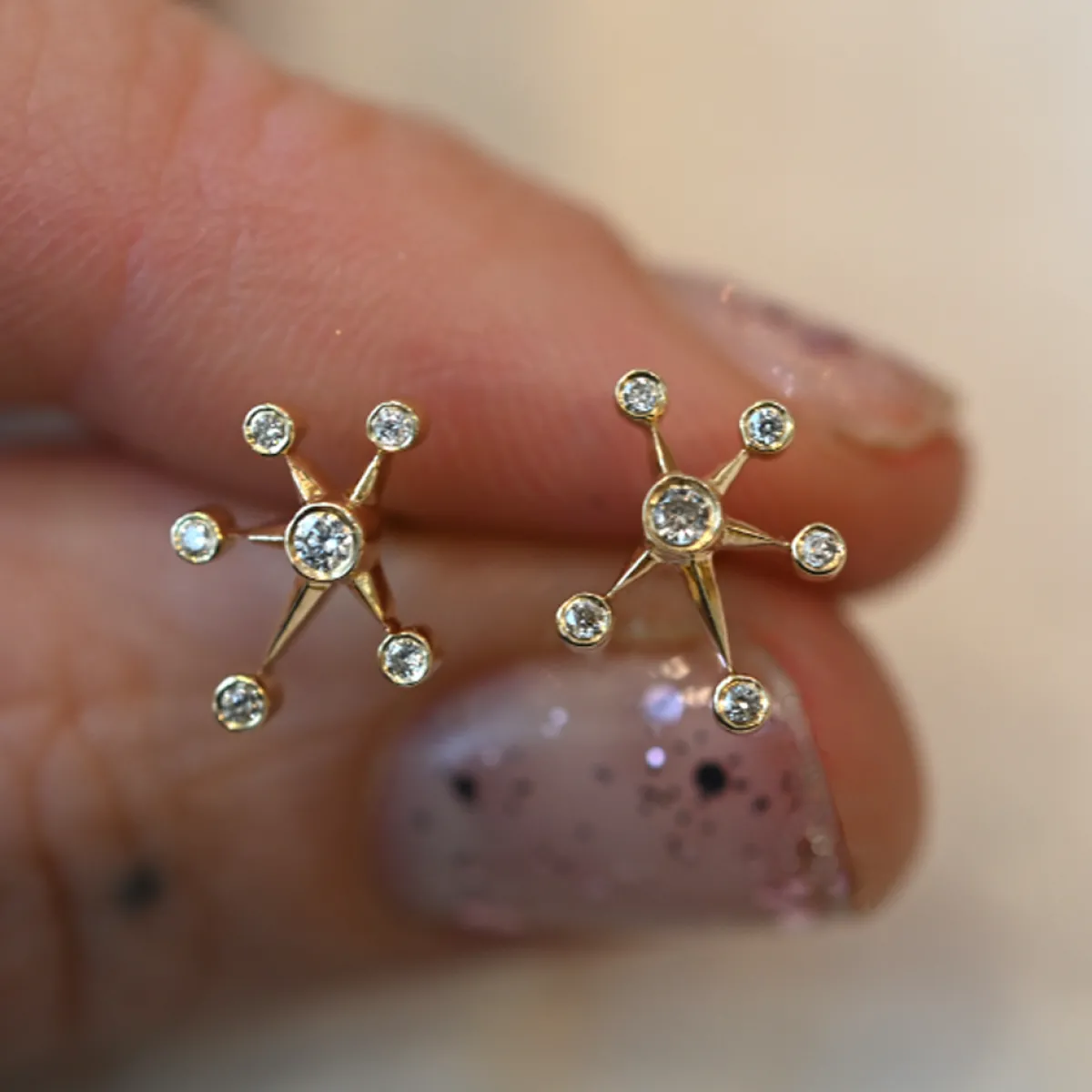 Tomfoolery Constellation Diamond Studs Online