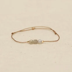 Tomfoolery Cool Triple Gemstone Bracelet Hot
