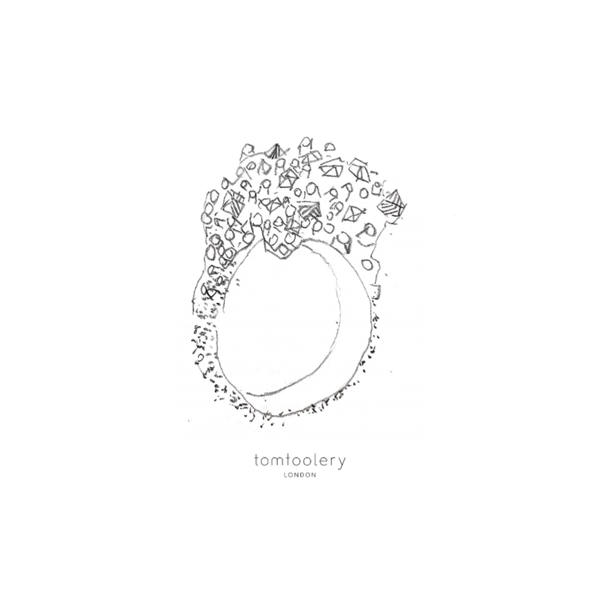Tomfoolery Coral & Barnacle Cluster Art Ring Fashion