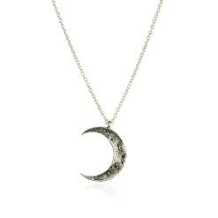 Tomfoolery Crescent Moon Pendant Online