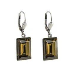 Tomfoolery Crystal Flip Hook Earrings Clearance
