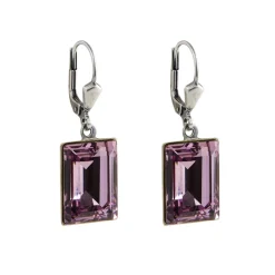 Tomfoolery Crystal Flip Hook Earrings Clearance