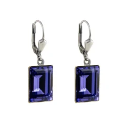 Tomfoolery Crystal Flip Hook Earrings Clearance
