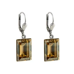 Tomfoolery Crystal Flip Hook Earrings Clearance