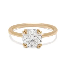 Tomfoolery 1.5ct Eleonore Round Brilliant Cut Diamond Ring Hot