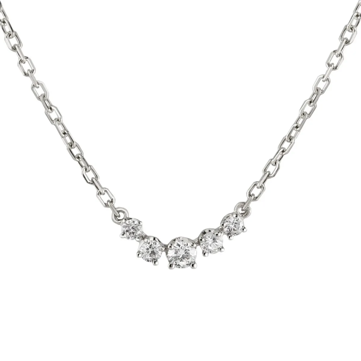 Tomfoolery 18ct Five Diamond Necklace Sale