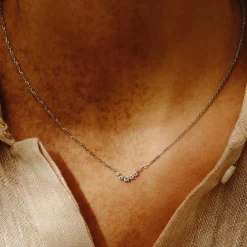 Tomfoolery 18ct Five Diamond Necklace Sale
