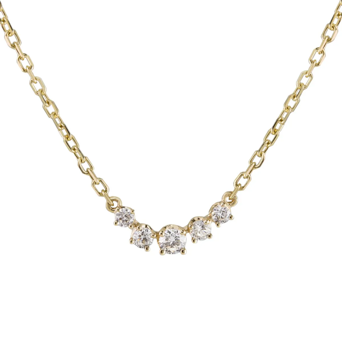 Tomfoolery 18ct Five Diamond Necklace Sale