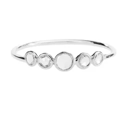 Tomfoolery 18ct Gold Five Round Rose Cut Diamond Ring Hot