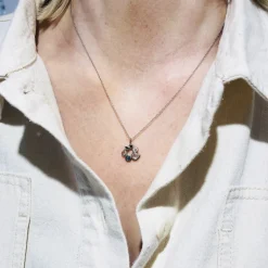Tomfoolery 18ct White Gold Mixed Diamond Pendant Online