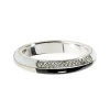 Tomfoolery 18ct White Gold Onyx, Agate And Diamond Inlay Deco Ring Best