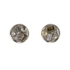 Tomfoolery 18ct White Gold Puzzle Diamond Studs Online