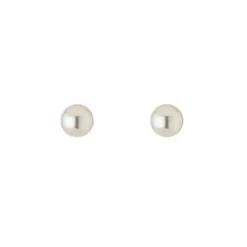 Tomfoolery 9ct Yellow Gold Akoya Pearl Studs Fashion