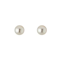 Tomfoolery 9ct Yellow Gold Akoya Pearl Studs Fashion