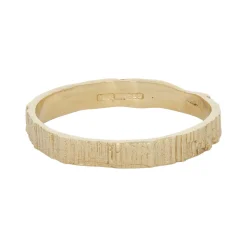 Tomfoolery 14ct Yellow Gold Bark Band Sale