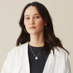 Tomfoolery 9ct Yellow Gold Circle Tag Pendant Fashion