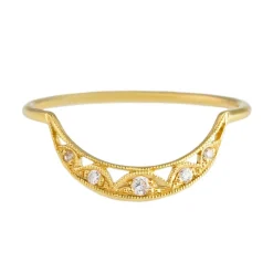 Tomfoolery 14ct Yellow Gold Diamond Honora Ring Best