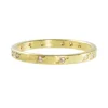 Tomfoolery 18ct Yellow Gold With Grain Set Diamond Ring Hot