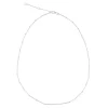 Tomfoolery Curve Bar Link Necklace New