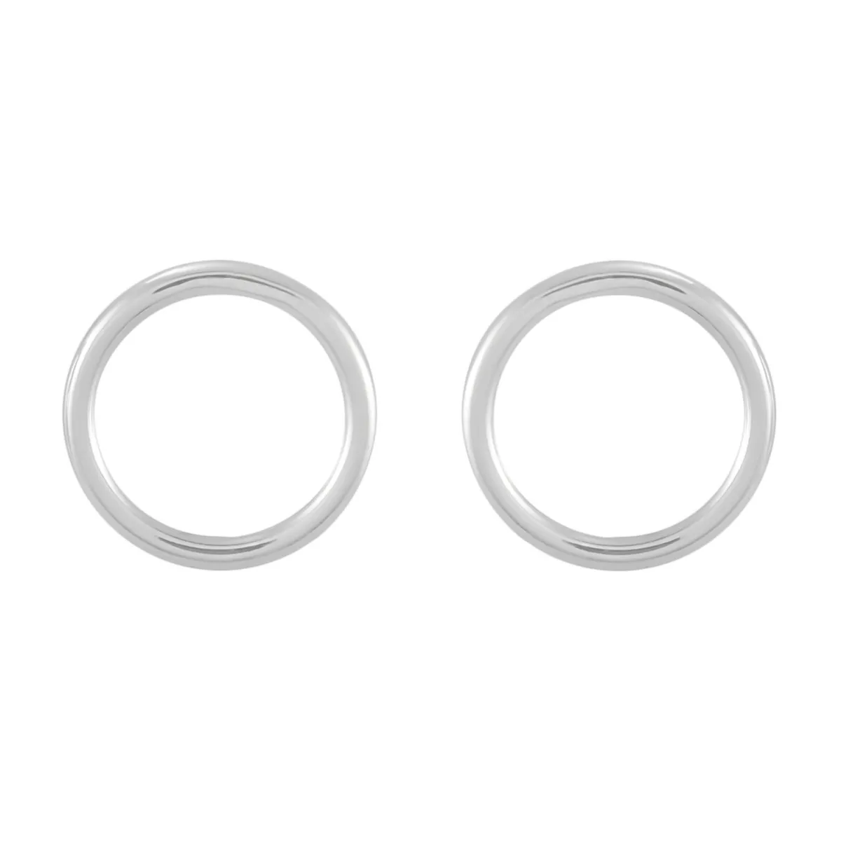 Tomfoolery Curve Large Circle Studs Best