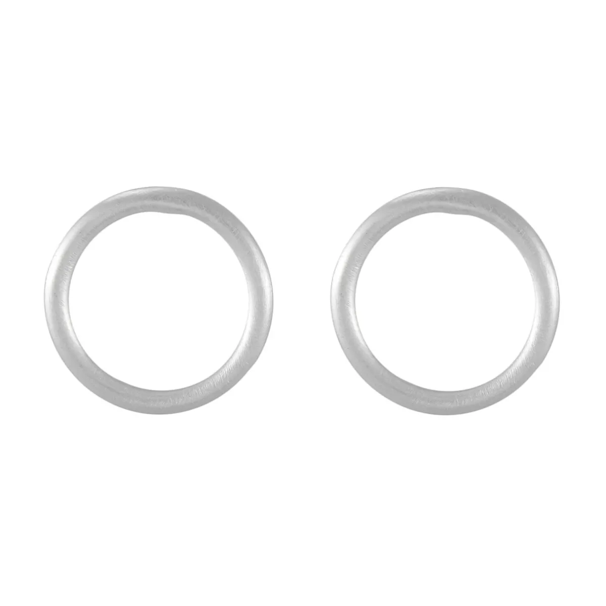 Tomfoolery Curve Large Circle Studs Best