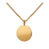 Tomfoolery Cut Circle Pendant Fashion