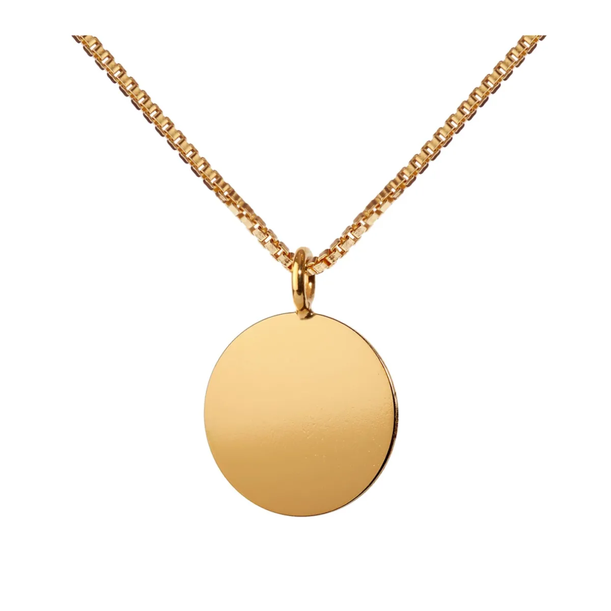 Tomfoolery Cut Circle Pendant Fashion
