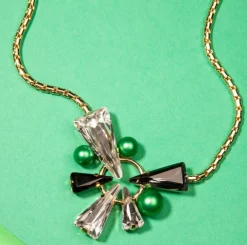Tomfoolery Daenarys Crystal Statement Necklace Outlet