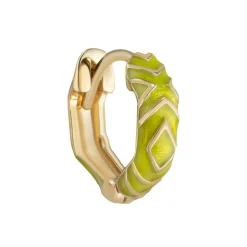 Tomfoolery Dala 2.3 Enamel Hex Huggie Outlet
